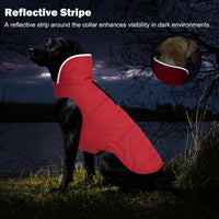 Waterproof Dog Winter Coat - Red / S(Chest Girth:12.6-16.1") - image 4
