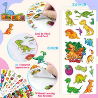 Stickers for Kids, Water Bottle Scrapbook Stickers for Toddlers - Puffy - image 2