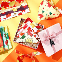 Abbylike 50 Pcs Fall Dog Bandana Bulk Maple Leaves Bandana for Dogs Triangle Kerchief Bibs Scarf for Small Medium Large Pet Autumn Thanksgiving Costume Accessories, 25 Styles (25.6 x 17.7 x 17.7 Inch)