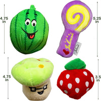 Jalousie 12 Pack Plush Animal Dog Toy - 12 Pack Premium - image 4
