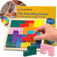 Keeping Busy Tile Matching Dementia Activities for Seniors - Tile Logic Challenge