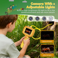 Kids Borescope Camera Toy with Lights for Boys and Girls Ages 3-12 – Fun for Kids & Family - Orange - image 2