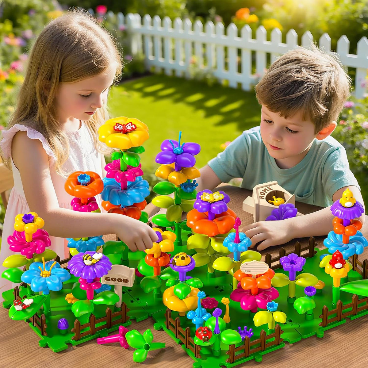 Garbo Star Girl Toys for 3 4 5 6 Year Old Girls Birthday Gift - 112PCS - image 2