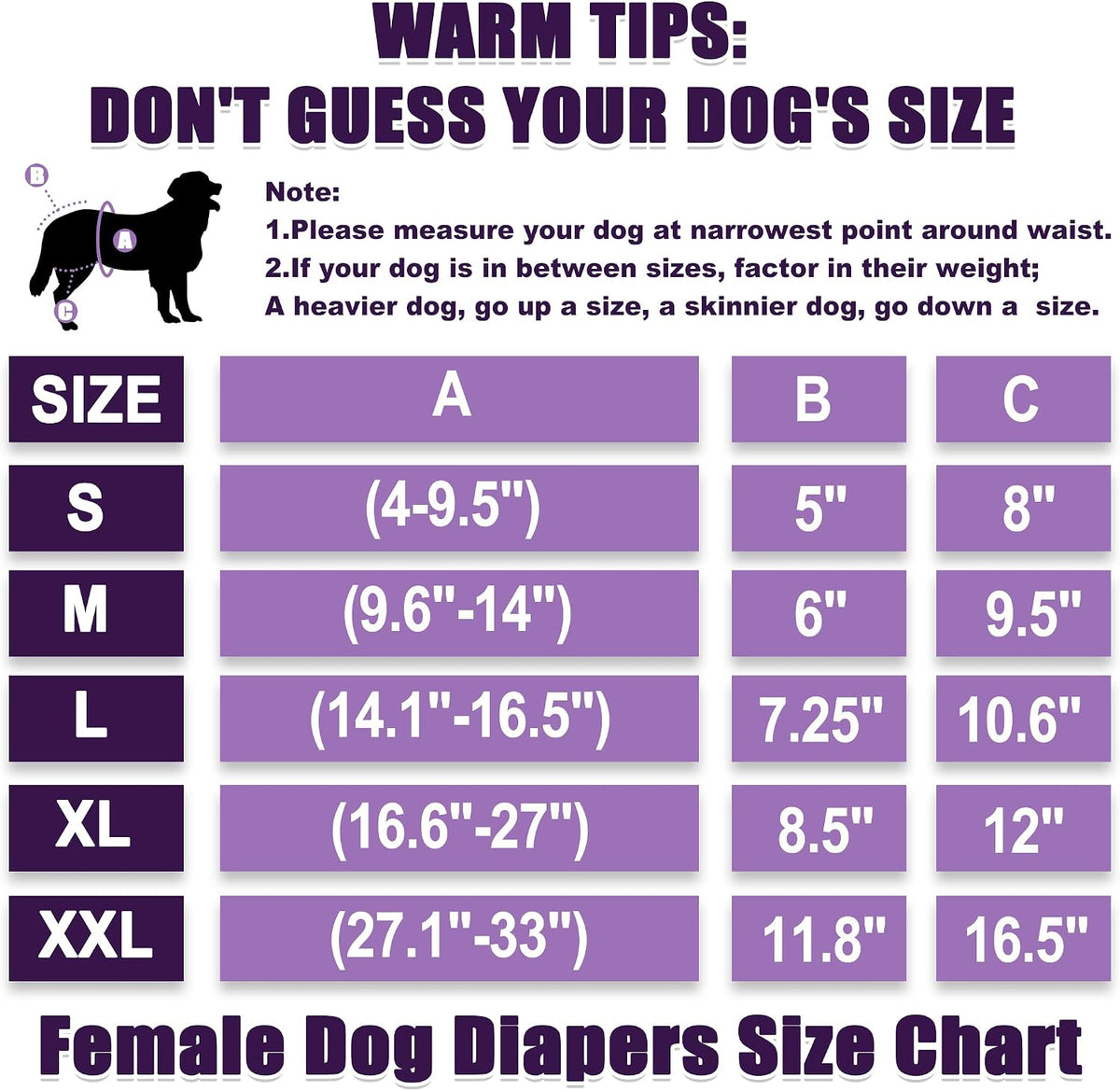 wegreeco Washable Reusable Premium Female Dog Diapers - Medium / Bright Color - image 2