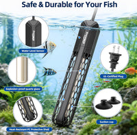 FREESEA Adjustable Aquarium Heater 20-50Gal: 200W 64-95°F Precise - 300W(40-75gallon) - image 3