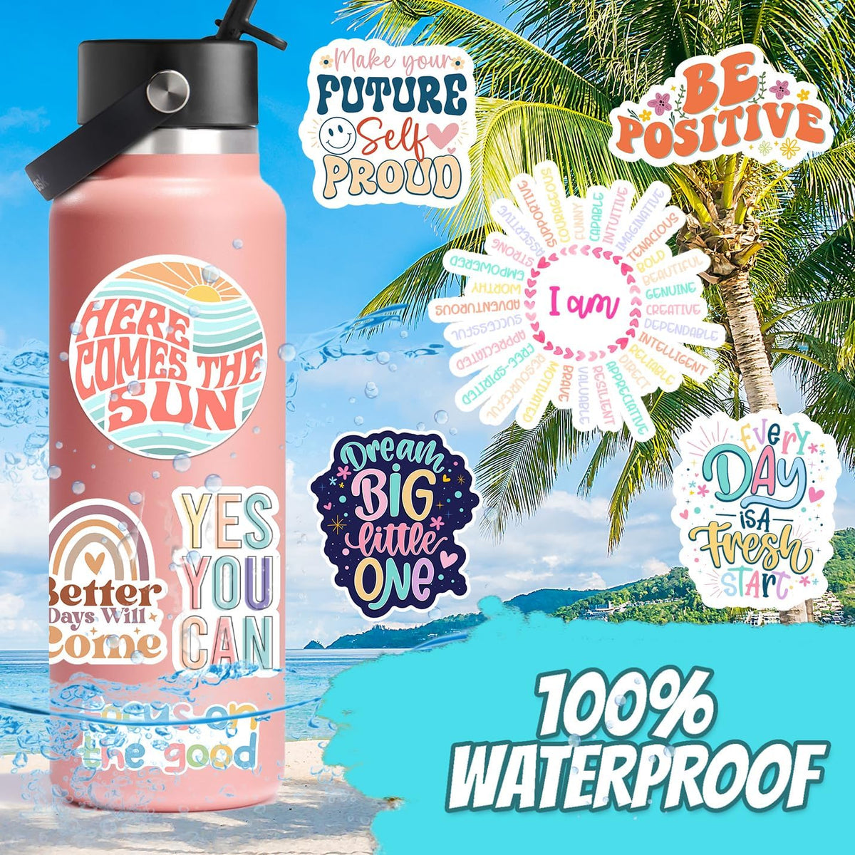300PCS Affirmation Stickers by Puraesla - 200 - image 4