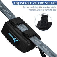 2 Pack Poop Bag Holder for Dogs and Cats Black Waste Bag Dispenser - Blue - image 4