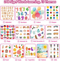 QuTZ Phonics Learning Toy for Preschool Kids - Pink / Basic 248 Words ABC+123 - image 2