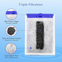 12 Pack Aquarium Filter Cartridge Compatible with Whisper Power Filters,Large Replacement Filter Cartridges for PF20/PF30/PF40/PF60