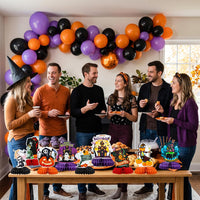 TONIFUL 1st Birthday Black Red Yellow Mouse Themed Table Centerpieces – Fun for Kids & Family - Halloween - image 4
