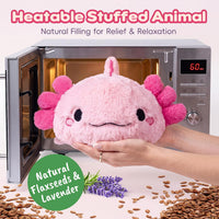 Highland Cow Stuffed Animals - Pink Axolotl - image 3