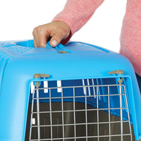 MidWest Spree Travel Carrier, Small Pet Crate - Blue / 19 Inch - image 3