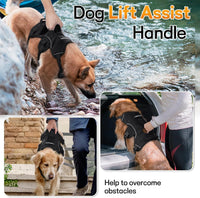 rabbitgoo Escape Proof Dog Harness for Large - Black / Large - image 3
