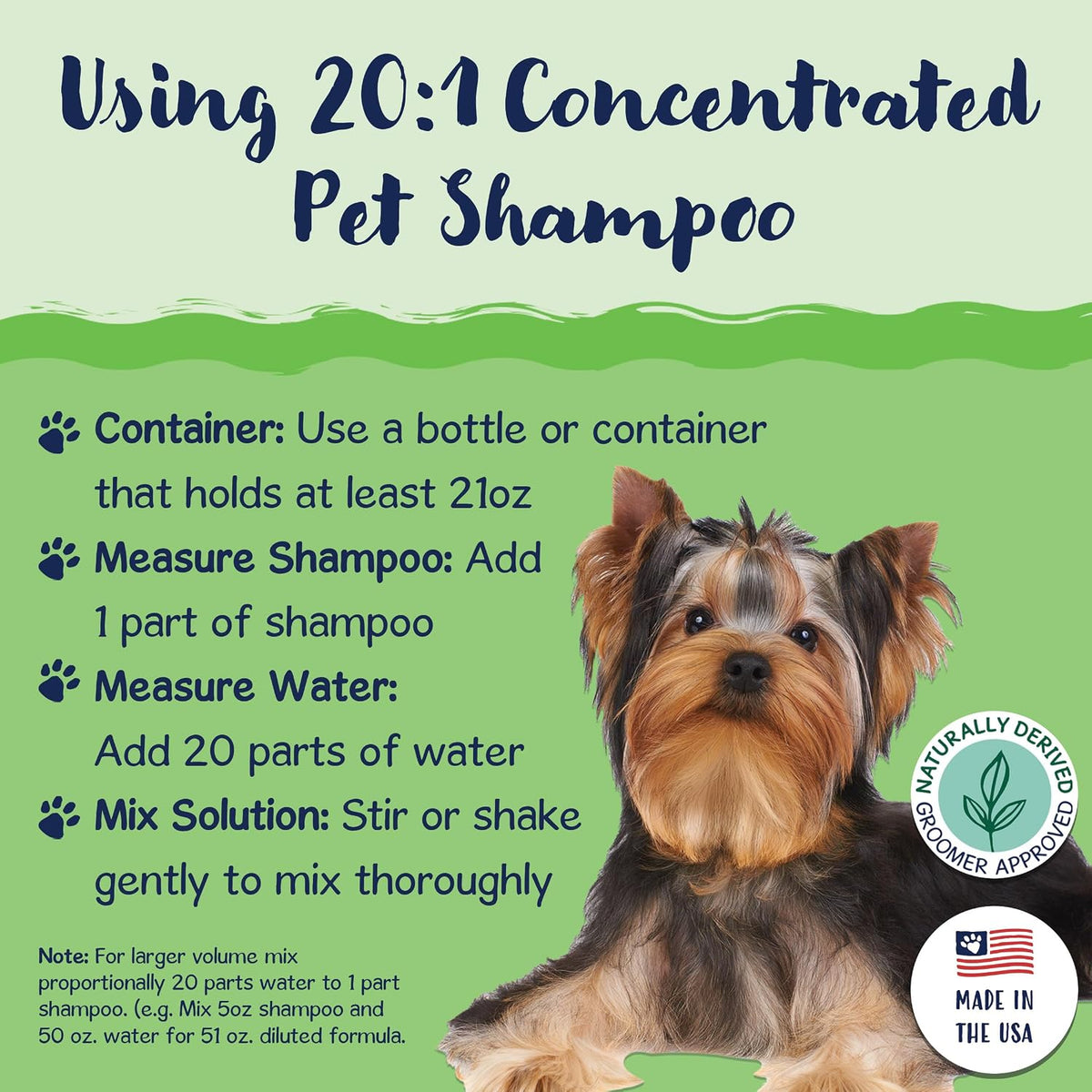 Bobbi Panter 2-in-1 Cat Shampoo & Conditioner - Crisp & Fresh / 1 Gallon (Pack of 1) / Pack of 1 - image 4