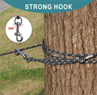Reflective Cat Leash 50FT Cat Cable Out Escape Proof Walking Leads - 50FT / Black - image 4