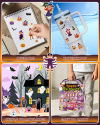 Cosomia 6 reusable puffy sticker books with princess, mermaid and garden themes - view 17
