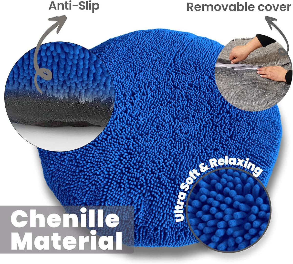 Muddy Mat Cloud K-9 Dog Beds for Small Dogs & Cats - Small (25''X25'') / Navy Blue - image 2