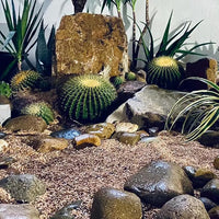 5lbs Aquarium Gravel, 1/16"(0.6-1.2mm) Natural River Rocks Succulent Cactus Pea Gravel for Plants, Fish Tank, Decorative Pebbles for Gardening, Flower Pots, Vase Fillers, Landscaping