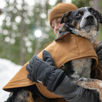 Carhartt Firm Duck Dog Chore Coat - Black (Reflective Piping) / X-Large - image 2