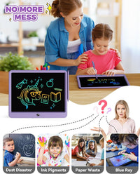 KOKODI 12 Inch LCD Writing Tablet with Anti-Lost Stylus - Purple / 15 inch - image 2