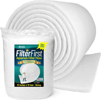 Aquatic Experts Aquarium Filter Floss for Fish Tank Filters - Skinny / 12 Inch Wide x 12 Feet Long