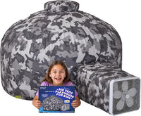 Air Tent for kids Door 77 x 50 in - Camo Adventure Grey