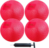 AppleRound 8.5-inch Dodgeball Playground Balls - Red
