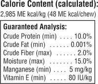 SmartBones Rawhide-Free Peanut Butter Mini Bones 16 Count (Pack of 1)