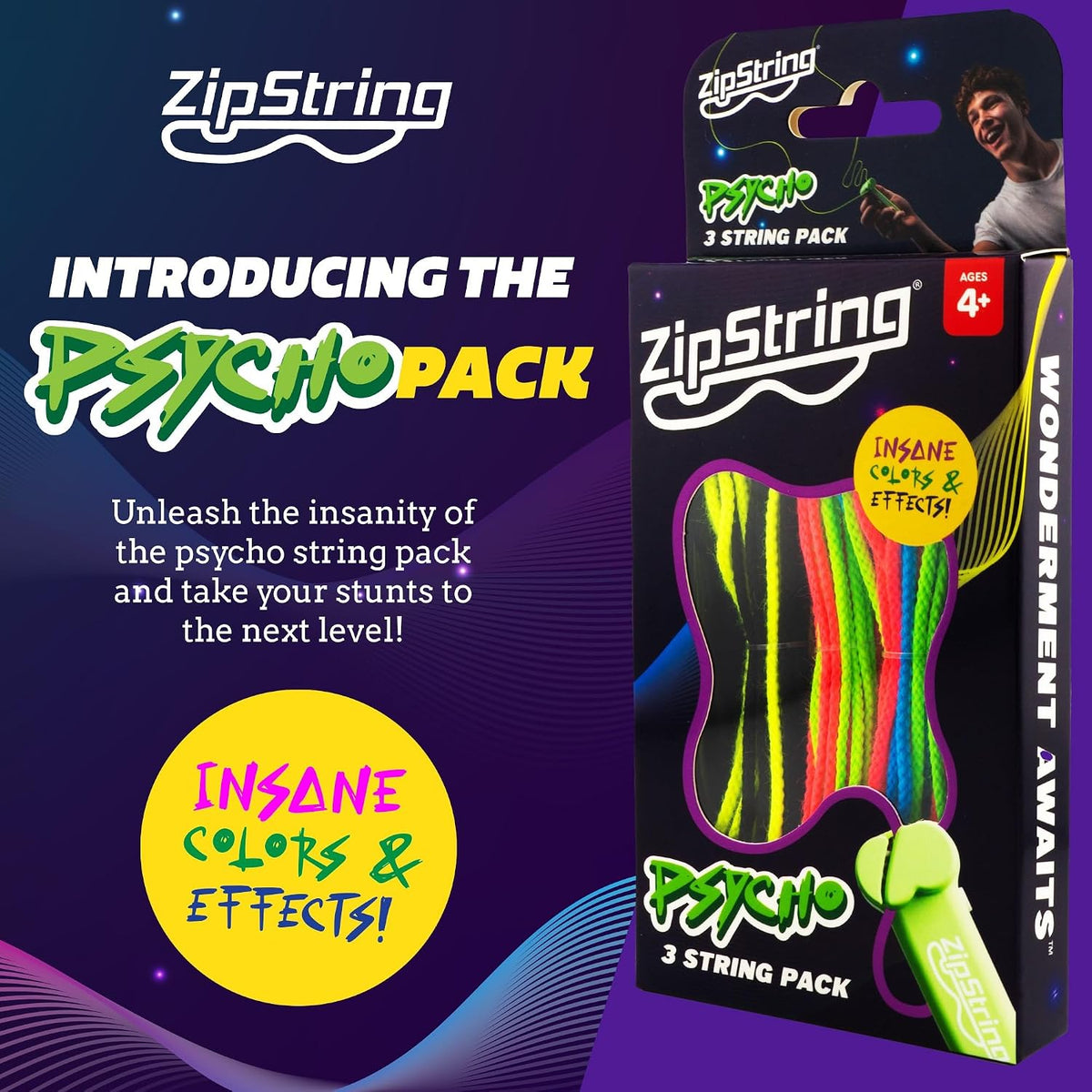 ZipString Luma Replacement Strings - Psycho Srings - image 2