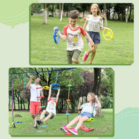 Rainbow Craft Ninja Rings, Trapeze Wheels & Monkey Bars - Multicolored - image 3