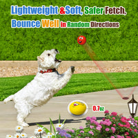 Latex Squeaky Dog Toys for Small Dogs, Mini Breed - Burger Shape Assorted Color / Small - image 3