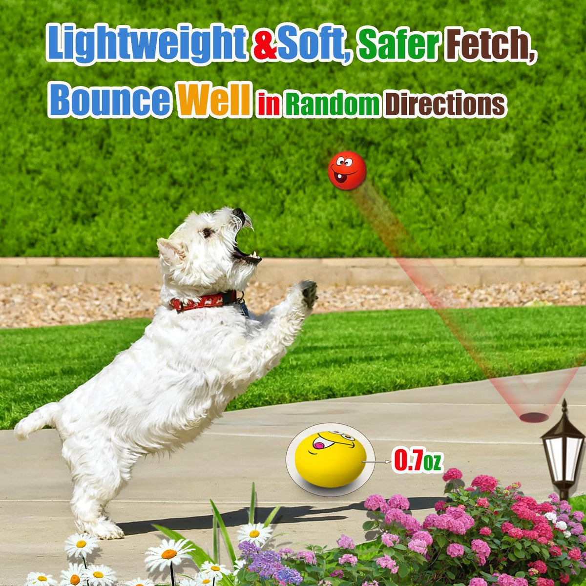Latex Squeaky Dog Toys for Small Dogs, Mini Breed - Burger Shape Assorted Color / Small - image 3