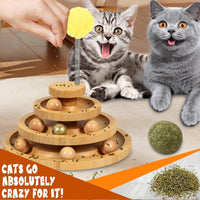 Cat Ball Track Toy, Kitty Toys Roller - Medium - Standard - image 3