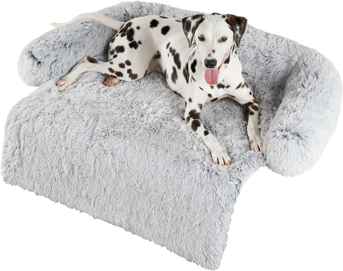 Codi Dog Couch Bed, Sofa Cover Mat - 41.0"L x 37.0"W x 6.0"Th / Light Grey