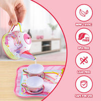 JOYIN Fairy Blossom Tea Party Set for Little Girls - Unicorn - image 3