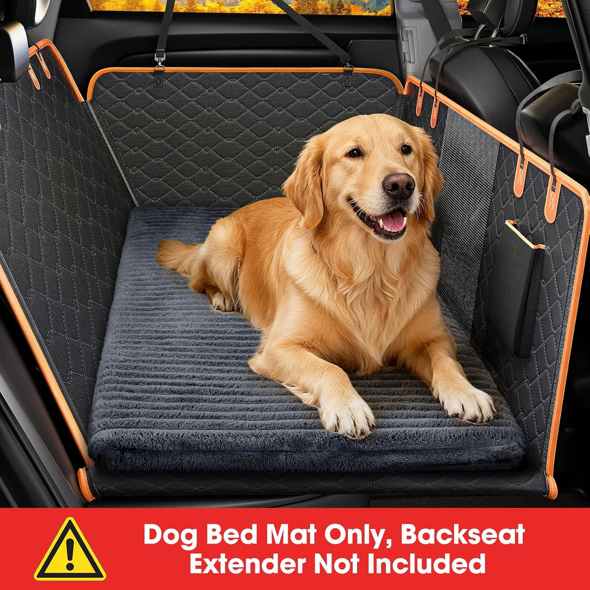 FURTIME Backseat Pet Bed Mat - Grey - image 2