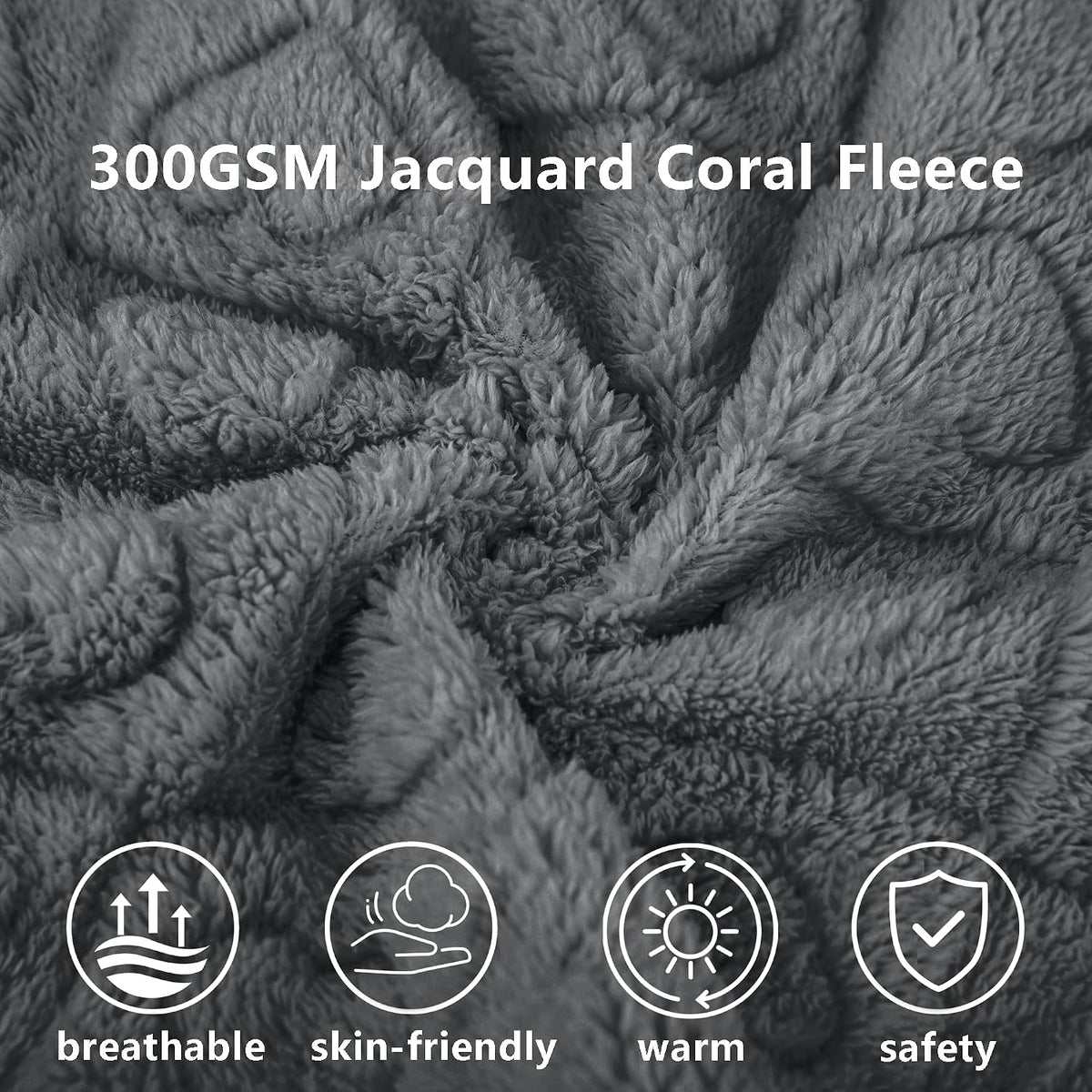 Pet Blanket for Dogs Cats - Grey / 25x35" - image 3