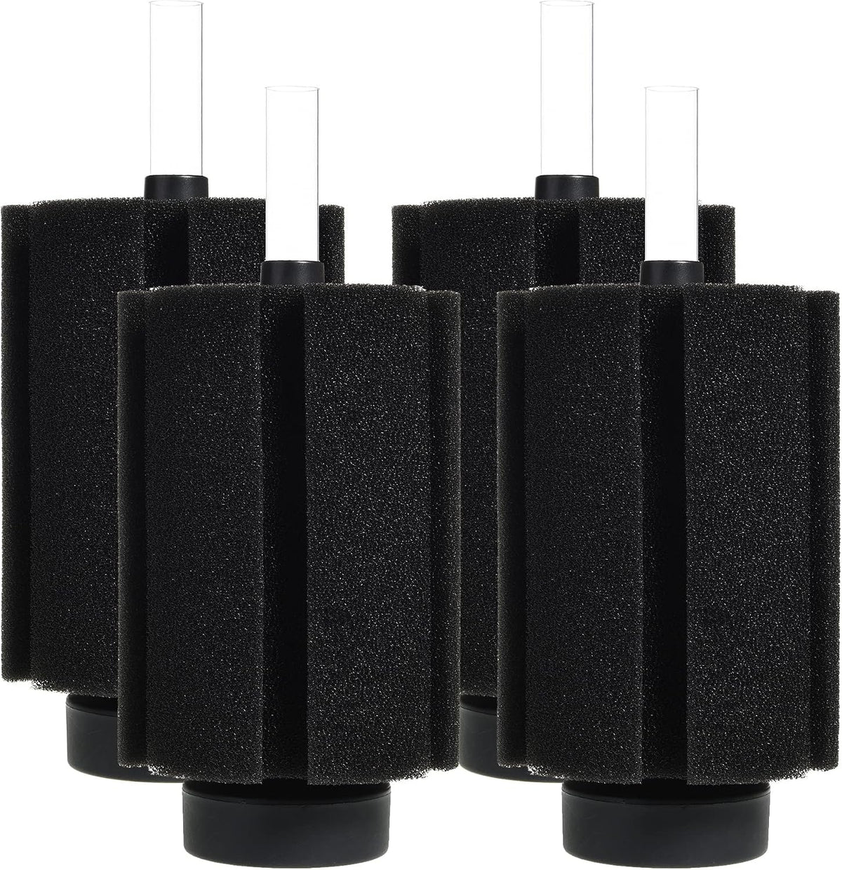 ALEGI Aquarium Bio Sponge Filter with Ceramic Media for 40-75 Gal - 75+ Gallon 4 pack - image 3