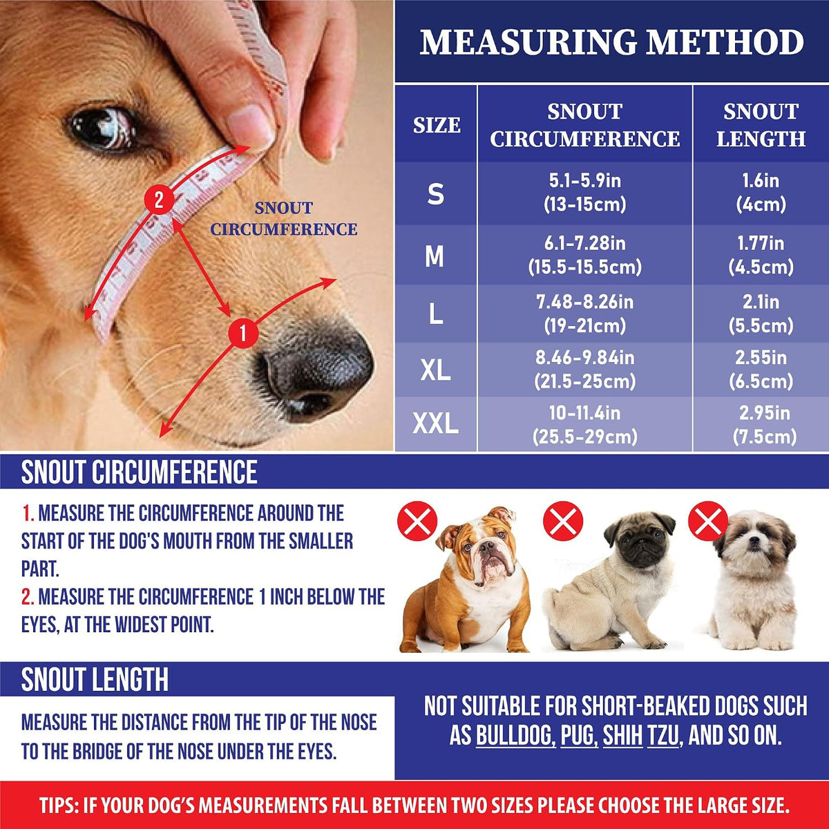 Dog Muzzle for Large Dogs, Air Mesh Muzzle for Large Sized Dog - Large-XL / Soft Mesh - image 3
