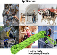 Hi Kiss Dog/Puppy Obedience Recall Training Agility Lead - 30 Feet / U1:Green-Diam 1/3" - image 2