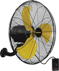 VENTISOL 20 Inch Wall Mount Fan Oscillating, High Velocity Industrial Wall Fan for Indoor, Commercial, Residential, Warehouse, Greenhouse, Workshop, Basement