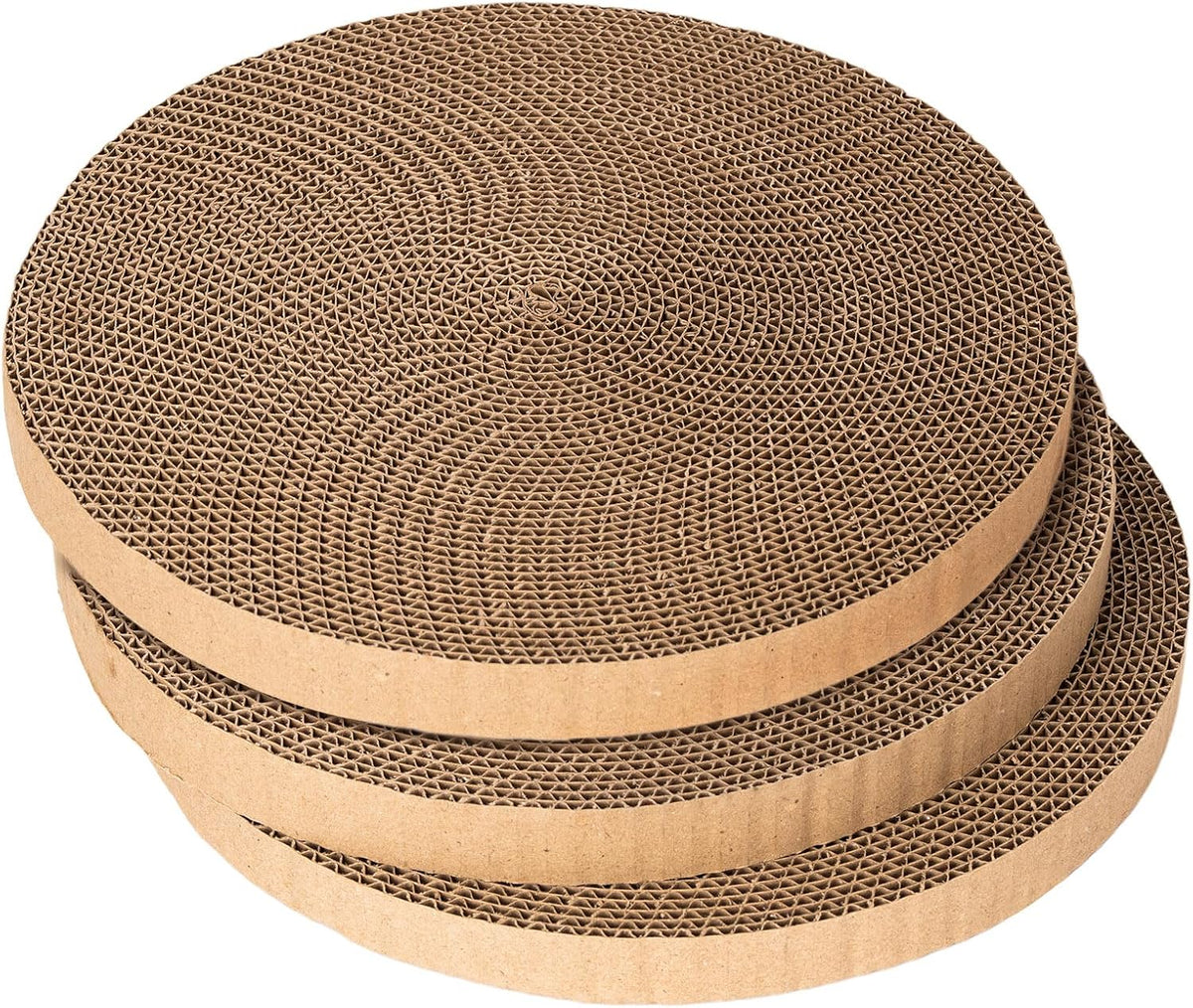 Round Cat Scratcher Refill - 3pcs