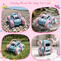 MaxTronic Rechargeable Remote Control Car for Kids - Light Pink - image 4