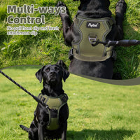 PUPTECK No Pull Halloween Dog Harness for Large - Green / Large / Harness Only - image 3