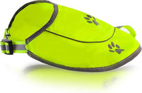 Dog Hunting Vest Reflective Dog Vest - Dog Safety Vest with Elastic Strap, Comfortable Dog Reflective Vest, Reflective Dog Safety Jacket High Visibility Vest for Dogs