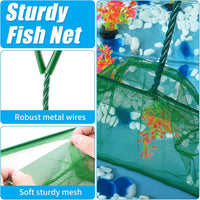 AQUANEAT 8 Inch Aquarium Fish Net - 8"L x 6"W x 10.5"H - image 4