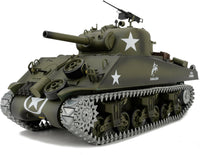 Heng Long 1/16 RC Sherman tank M4A3, TK7.0 modified edition with metal tracks