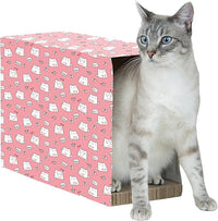 Kitty City Paper Bag Scratchers for Cats, Cat Print Paper Bag 2-Pack