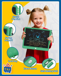 TEKFUN 15" LCD Writing Tablet for Kids - Green / 12 Inch - image 3