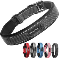 PetiFine Dog Collars for Medium Dogs - Black / X-Large (23"-27")